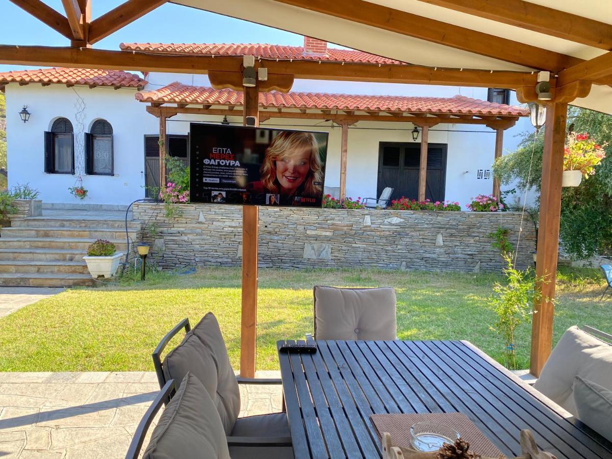 White Sand Villa Koviou Beach Nikiti Sithonia Екстер'єр фото