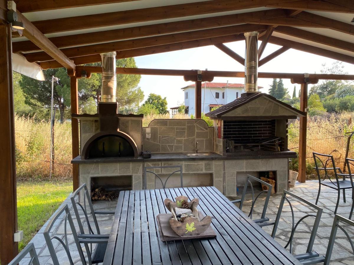 White Sand Villa Koviou Beach Nikiti Sithonia Екстер'єр фото