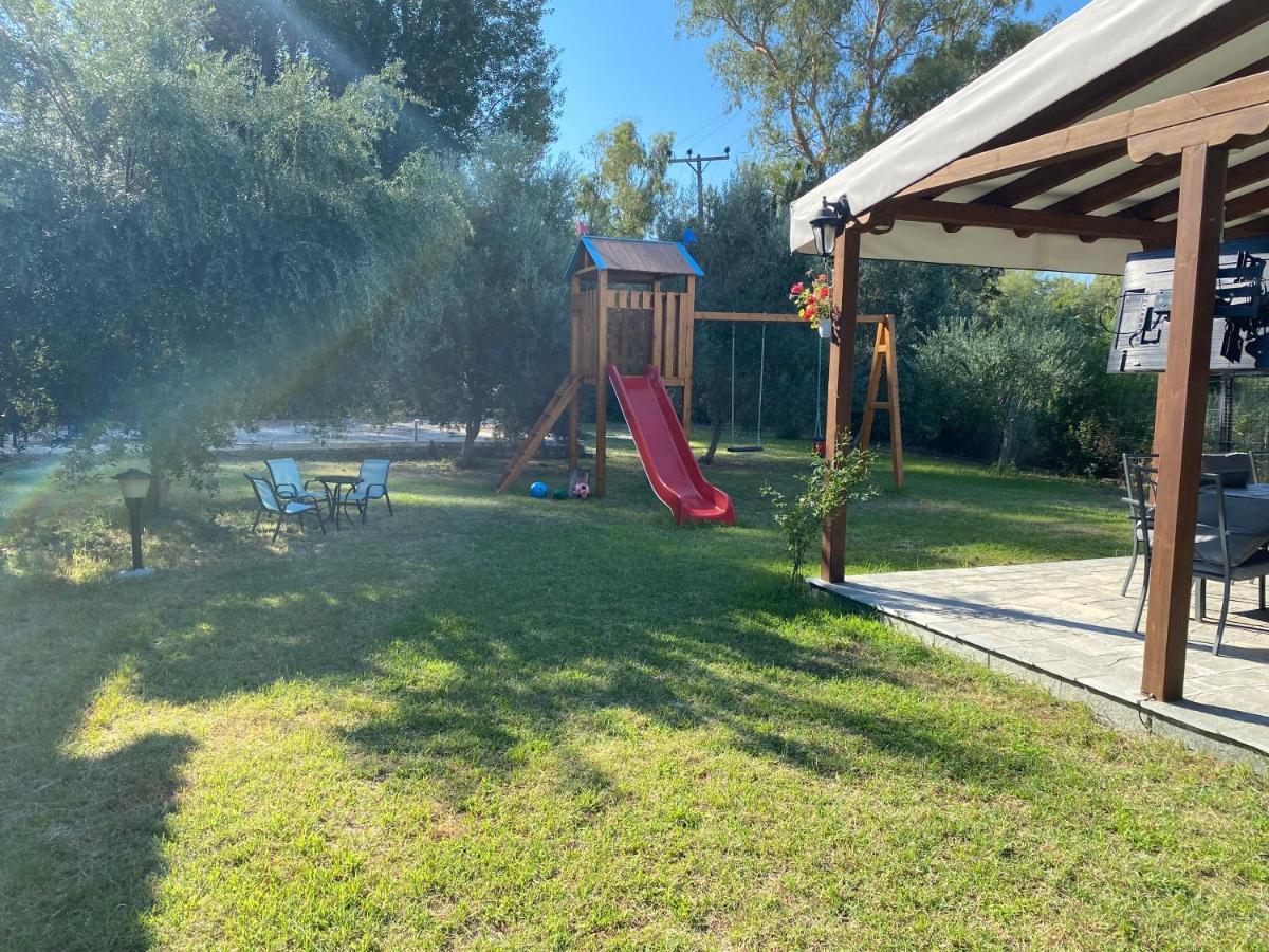 White Sand Villa Koviou Beach Nikiti Sithonia Екстер'єр фото