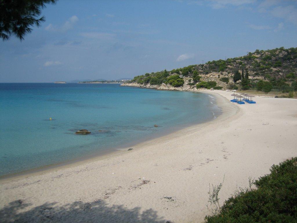 White Sand Villa Koviou Beach Nikiti Sithonia Екстер'єр фото