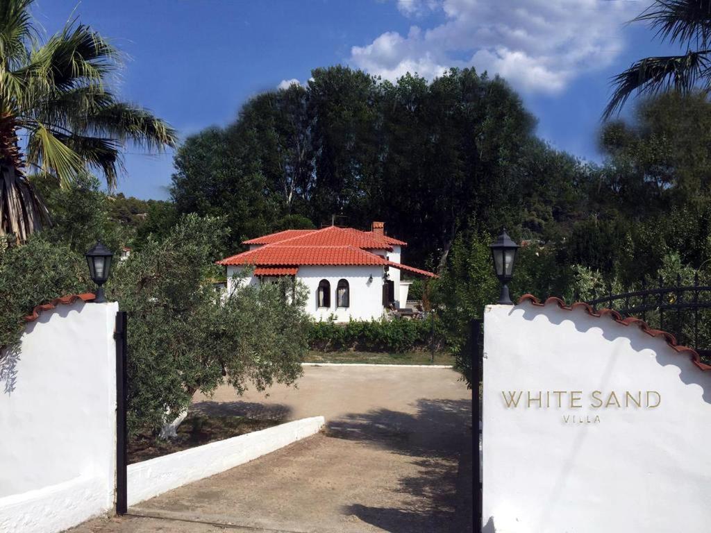 White Sand Villa Koviou Beach Nikiti Sithonia Екстер'єр фото