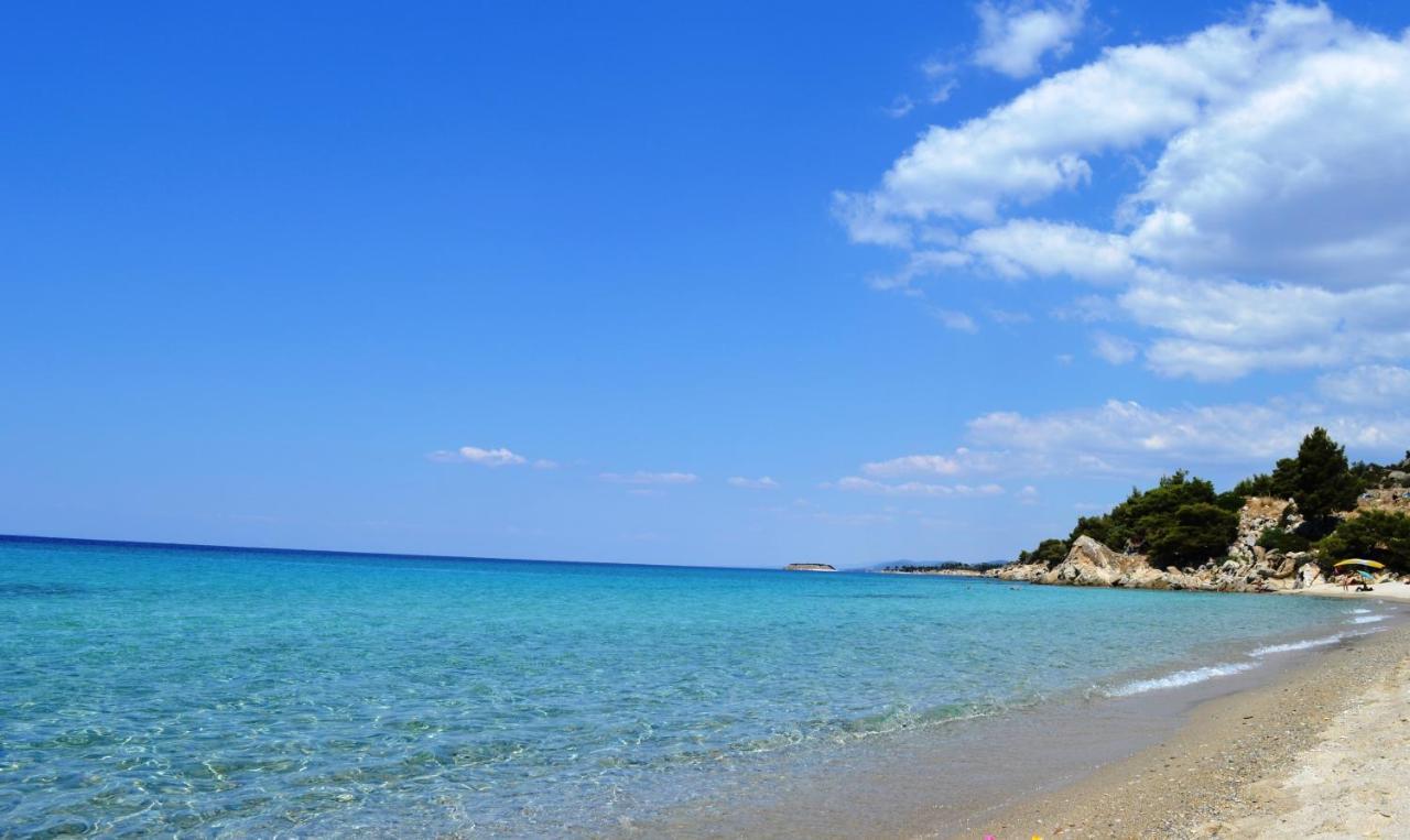 White Sand Villa Koviou Beach Nikiti Sithonia Екстер'єр фото