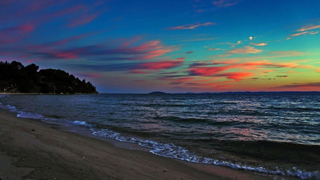 White Sand Villa Koviou Beach Nikiti Sithonia Екстер'єр фото