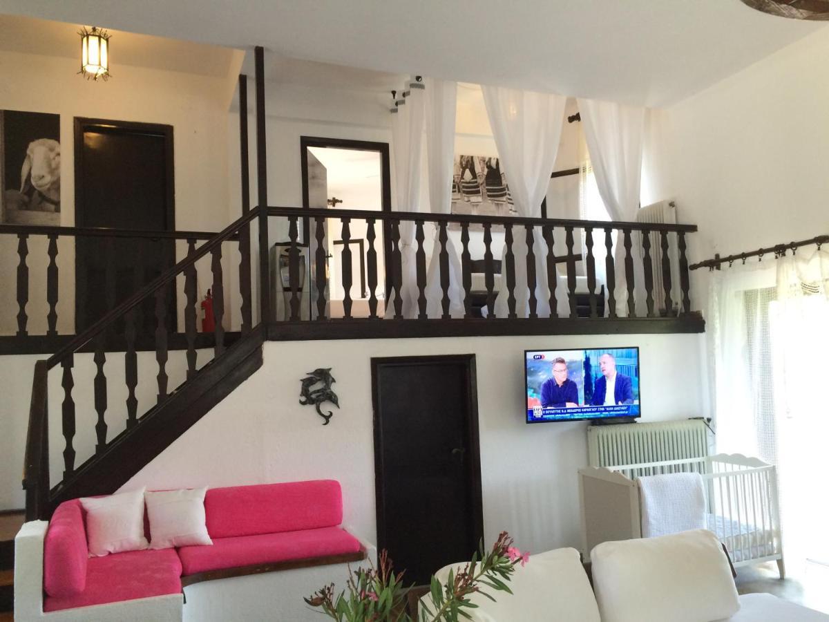 White Sand Villa Koviou Beach Nikiti Sithonia Екстер'єр фото
